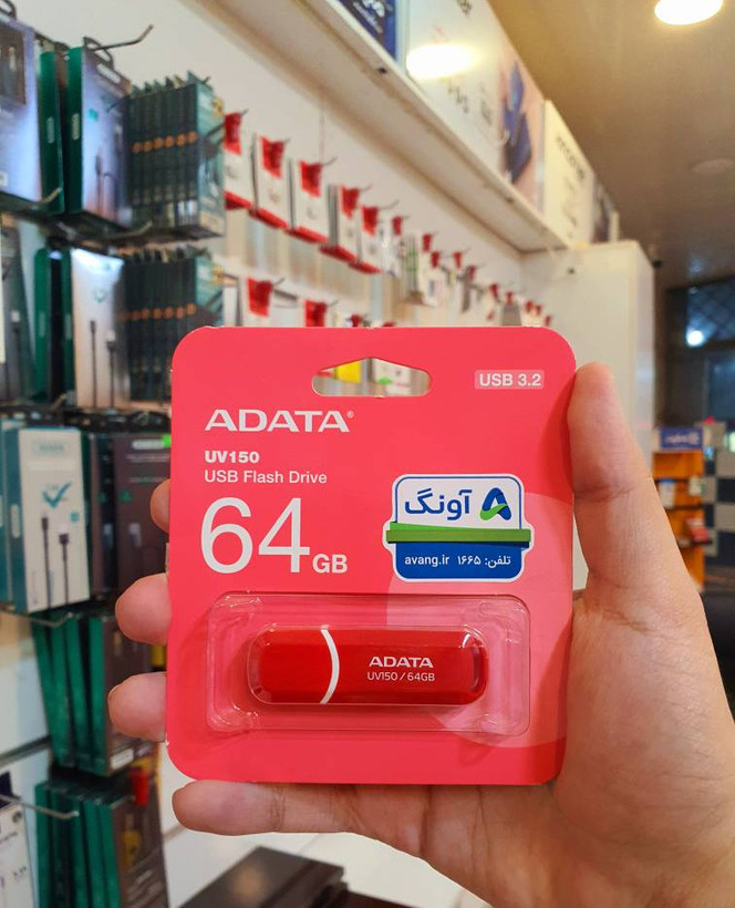 فلش ای دیتا 64 گیگابایت مدل UV150