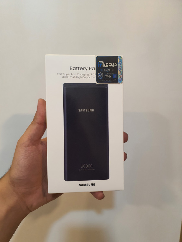 پاوربانک سامسونگ مدل EB-5300 با ظرفیت 20000 میلی آمپر فروش عمده