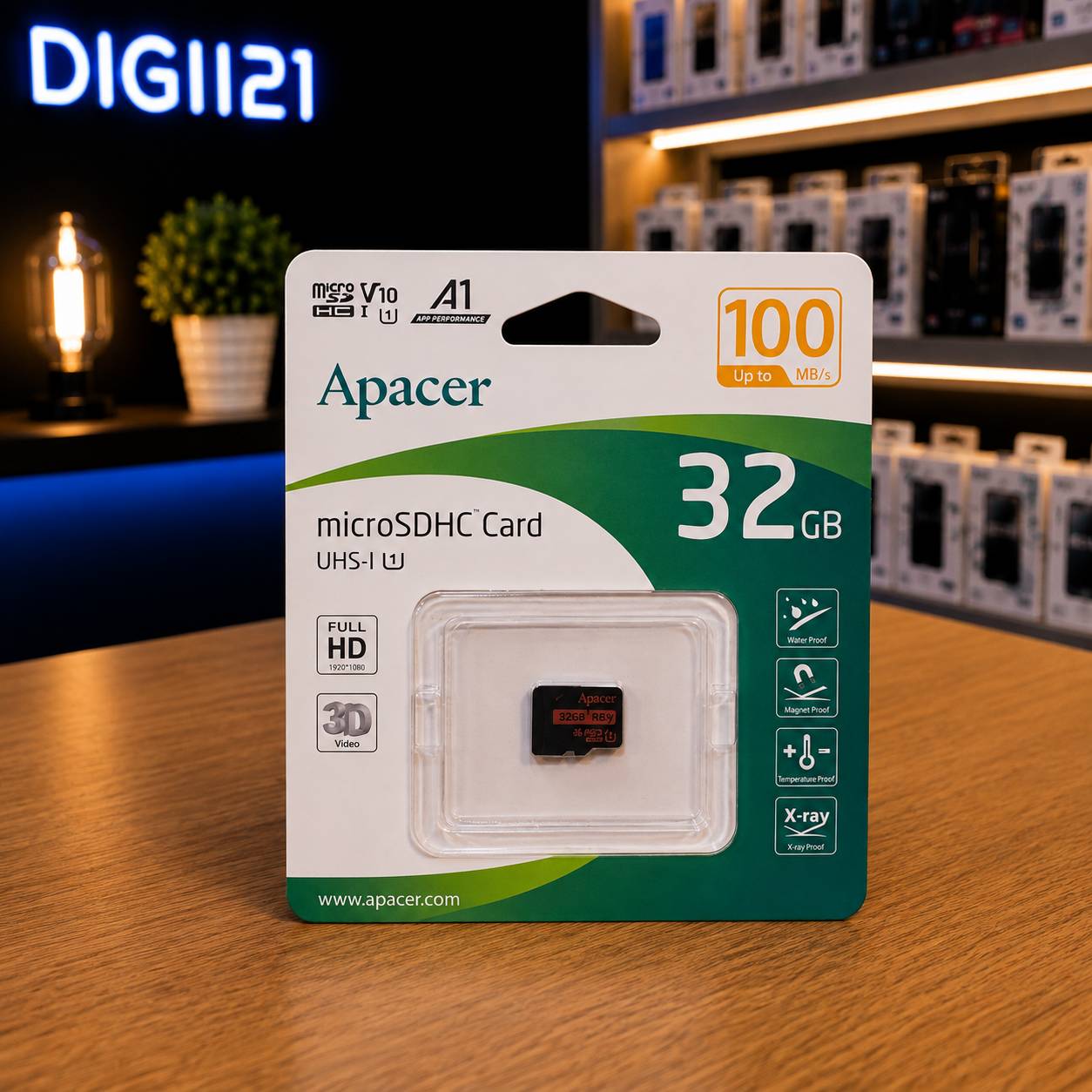 کارت حافظه اپیسر مدل microSDHC UHS-I U1 A1 32GB Memory Card – Up to 100MB/s